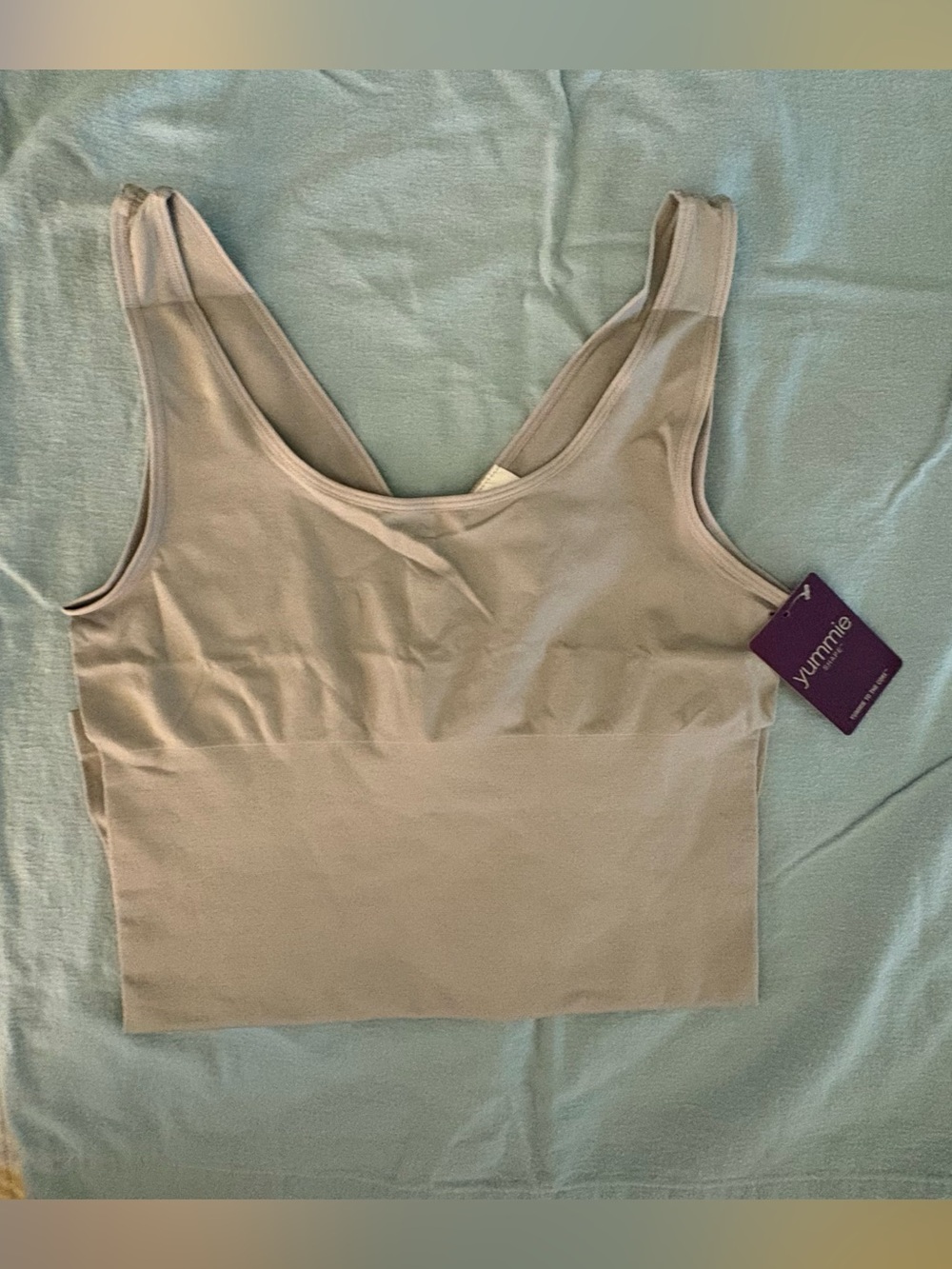 2-Way Reversible Shaping Tank Top by YUMMIE. Gray L/XL. “NIP” - Picture 4 of 8